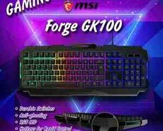 Oyun klaviaturası MSI FORGE GK100