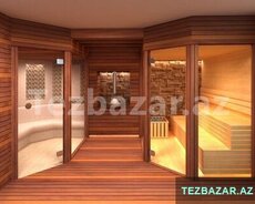 Sauna Hamam ilə dizayn