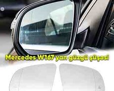 Mercedes W167 yan güzgünün şüşəsi