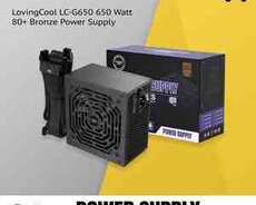 Qida bloku LovingCool LC-G650 650 Watt 80