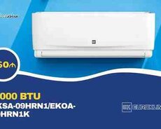 Kondisioner EUROKLIMAT EKSA-09HRN1, EKOA-09HRN1K 9000 BTU