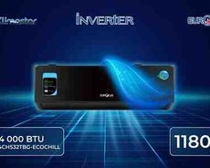Kondisioner EUROLUX İnverter EU-AC24CHS32TBG-ECOCHILL 24 000 BTU
