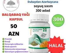 Balqabaq yağı kapsulu