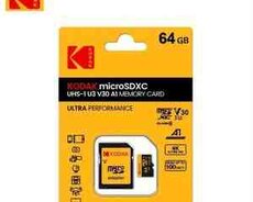 KODAK 64GB MicroSD Kart