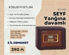 Yanğına davamlı seyf 3d-310
