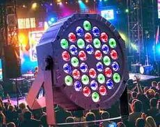 36 Led Bar Rgb işıq avadanlığı Səhnə üçün, pultla
