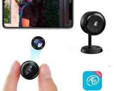 Wi-Fi batareyalı mini kamera 1.2gün enerji+32GB
