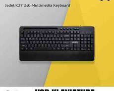 Klaviatura Jedel K27 Usb Multimedia