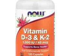 Vitaminlər D3 + K2