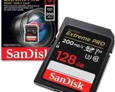 SD SanDisk Extreme Pro 128GB 200MB, s