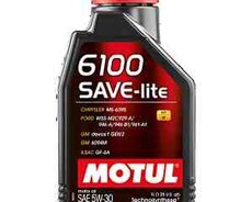 Mühərrik yağı Motul 6100 Save-Lite 5W30 1Lt