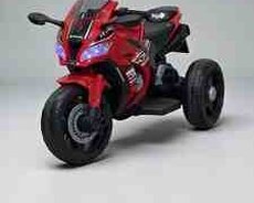 Uşaqlar üçün elektrikli 3 təkərli moto Bambi M 5806EL