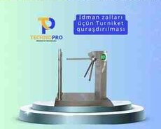 İdman zalları üçün turniket quraşdırılması