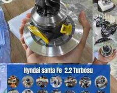 Hyundai Santa Fe 2.2 turbosu və kartici