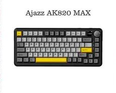 Mexaniki klaviatura AJAZZ AK820MAX Black, Grey, Yellow