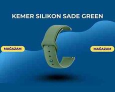 Kəmər Silikon Sade green