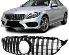 Mercedes-Benz C-Class (W205) qaban radiator barmaqlığı GT