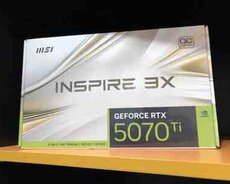 Video kart MSİ Inspire 3X OC RTX 5070 Ti 16GB
