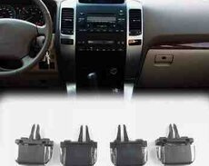 Toyota Prado LC120 2003-2009 kondisioner düymələri