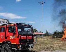 Yanğın söndürən dronlar