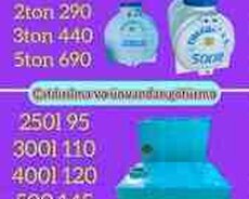 Plastik su çənləri