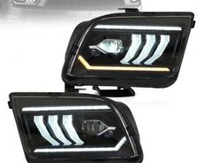 Ford Mustang led fara desti