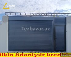 Автоматические ворота-роллеты в кредит