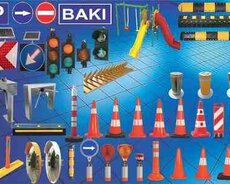 Yol işarətlərinin quraşdırılması