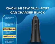 Xiaomi Mi 37W Dual-Port Car Charger black
