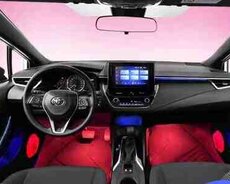 Toyota Corolla karbon salon işıqları