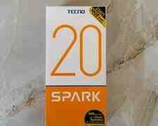 Tecno Spark 20 Gravity Black 256GB, 8GB