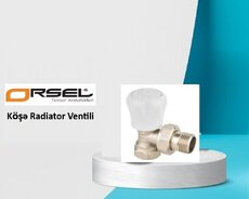 Ventil Radiator Köşə Orsel-türk