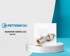 Ventil Radiator Düz Pettinaroli-İtaliya