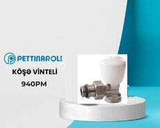 Ventil Radiator Köşə Pettinaroli-İtaliya