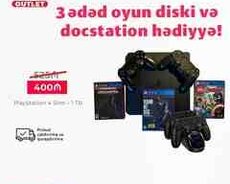 Oyun konsolu Sony PlayStation 4 Slim 1TB