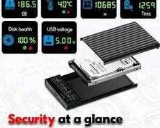 HDD, SSD case USB 3.2 gen