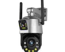 Wi-Fi PTZ kamera 360FHD 8MP, 4K 64GB