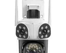 Wi-Fi PTZ kamera 360FHD 8MP, 4K 64GB