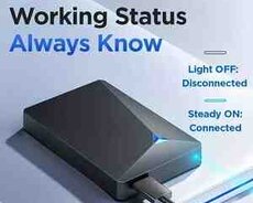 500GB portativ xarici sabit Disk