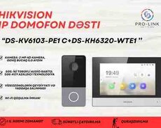 IP domofon dəsti Hikvision