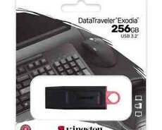 USB 3.2 original Kingston flaş 256GB