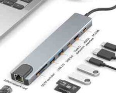 Ötürücü HUB C HDTV 8in1
