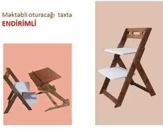 Çoxfunksiyalı məktəbli oturacağı