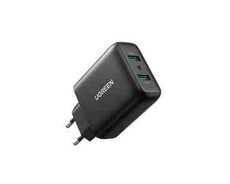 Adapter başlığı Ugreen CD161 USB Fast Charger EU (Black)