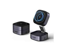Sizmisiz enerji cihazı Ugreen W526 2-in-1 Magnetic Wireless Charger