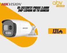 DS-2CE12DF3T-PIRXOS 3.6MM 2MP LED40M HD TVI KAMERA