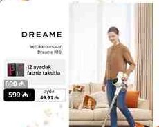 Vertikal-tozsoran Dreame R10 Ağ