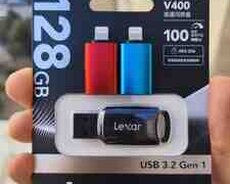 Flaşkart USB 3.2 Lexar 128GB OTG Type-C  iPhone