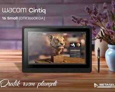 Qrafik rəsm planşeti Wacom Cintiq 16 Small DTK1660K0A