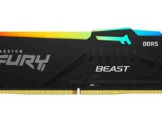 Kingston FURY Beast RGB DDR5 32GB (2x16GB) 6000MHz CL40 KF560C40BBAK2-32